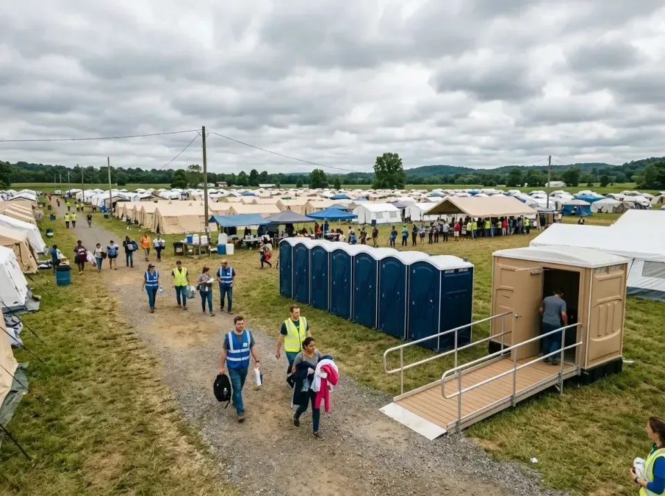 disaster-relief-camp-restrooms-010 — frequently asked questions, Dumpster & Portable Bathrooms Rental in Riverview, SC